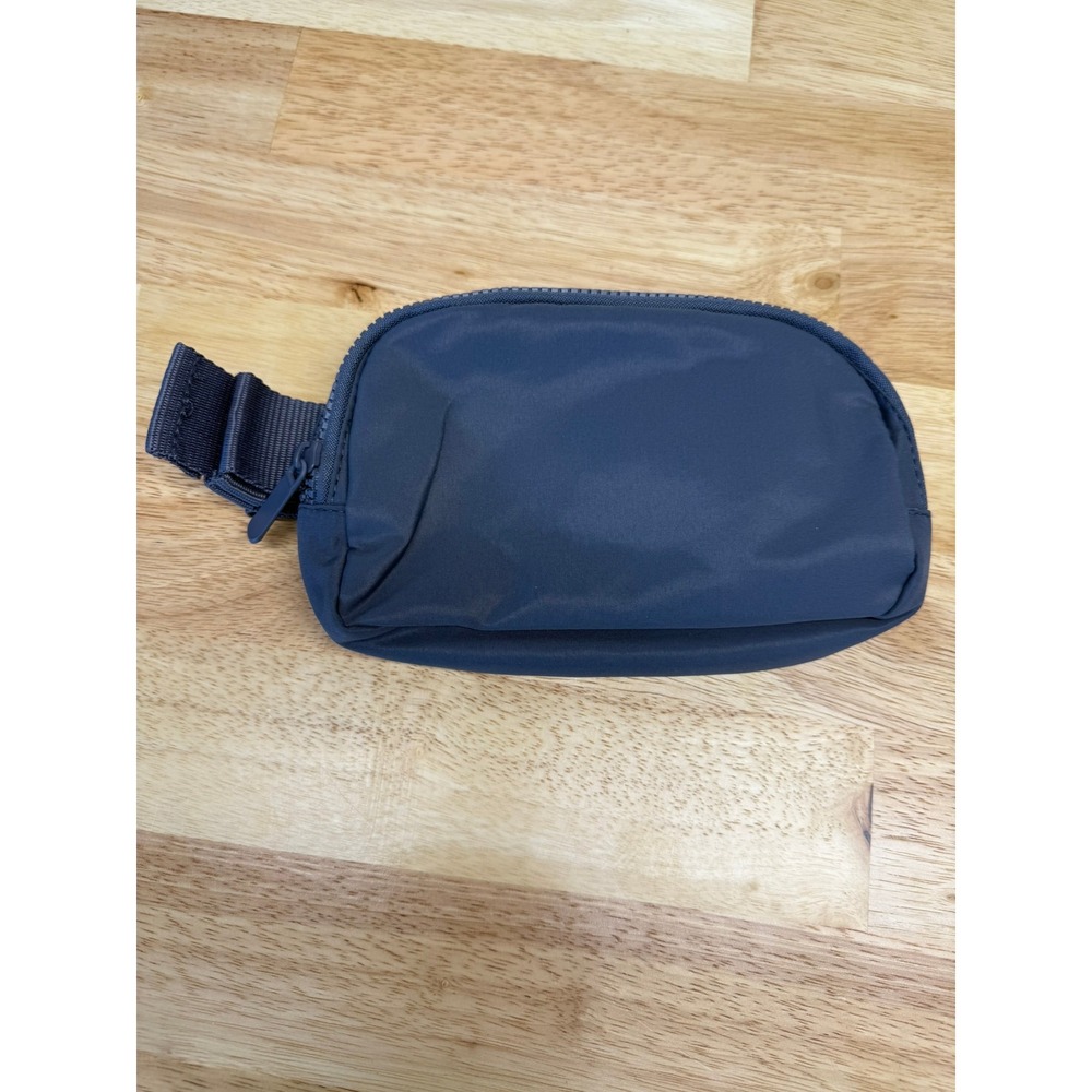 Port Authority Belt Bag Charcoal Grey Waist Pack Adjustable Strap Travel Pouch